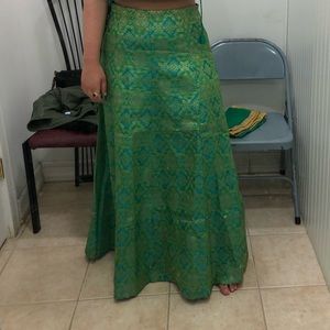 Lehenga skirt and matching dupatta